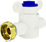 Turbo Su Sayacı Bağlantı Vanası (Ø20 - 1" Kendinden Rakorlu Filtreli Vana)