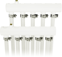 Turbo Vanasız PPRC Kollektör Takımı - 5 Ağızlı - Tork Kelepçe Bağlantı Görünümü