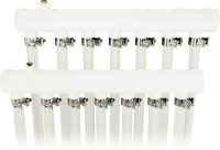 Turbo Vanasız PPRC Kollektör Takımı - 7 Ağızlı - Tork Kelepçe Bağlantı Görünümü