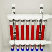 Turbo Vanasız PPRC Kollektör Takımı - 7 Ağızlı - Tam Temsil